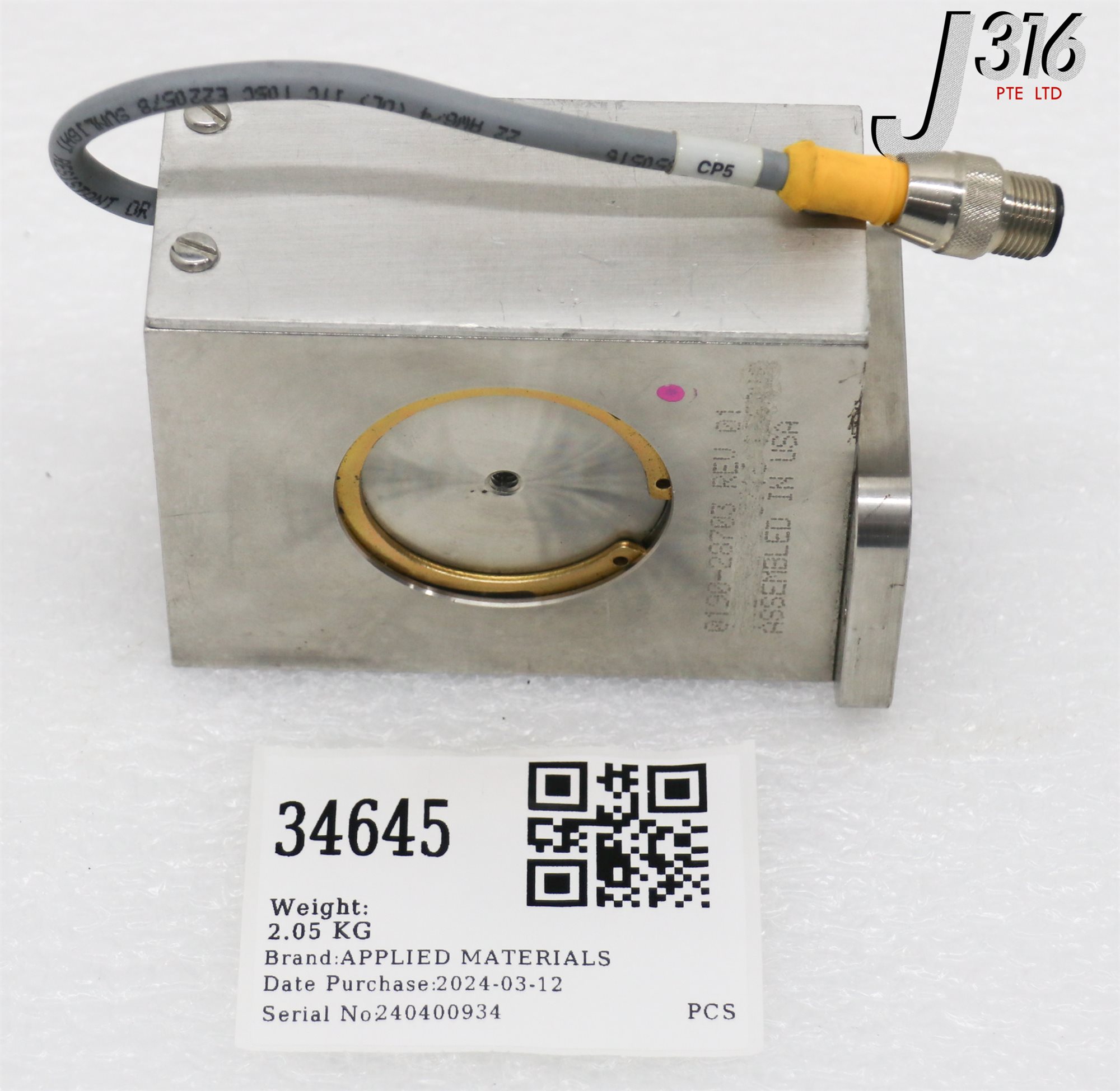34645 APPLIED MATERIALS FLOW METER ASSY 0190-28703 | eBay